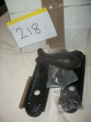 4 x Antique Black Handles