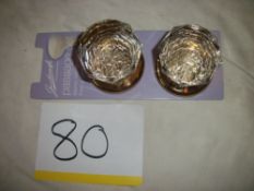 1 Pair of Gainsborough Crystal Knob Set