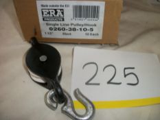 10 x Era Single Line Pully/Hook