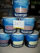 6 x 2.5ltr Matt Emulsion