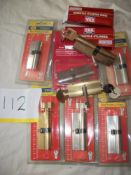 10 Various Euro Cylinders