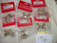 6 x Wardrobe Knob