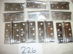 10 x Excel Fire Rated Chrome 4