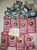 17 x Various Door Stops