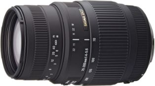 (62) 1 x Grade B - Sigma AF 70-300mm f4-5.6 DG Macro Canon Fit Lens. 509927 Compatibility Cano...