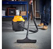 (AP240) 15L Wet and Dry Vacuum Cleaner 1200W Powerful 1200W wet & dry vacuum with blowing func...
