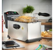 (AP263) 3L Deep Fat Fryer Perfect for frying sweet and savoury recipes including chips, fish, ...