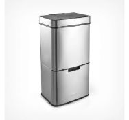 (AP161) 72L Sensor Bin Infra-red technology detects an approach to open and close the bin lid ...