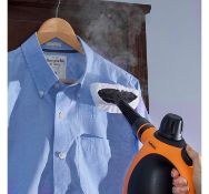 (AP276) Hand Held Steam Cleaner Emits powerful hot pressurised steam for up to eight minutes f...