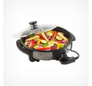 (AP135) 30cm Round Multi Cooker Convenient and easy to use cooker that frys, Sautés, Braises,...