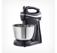 (AP203) Black Hand & Stand Mixer 2 in 1 stand mixer and hand mixer - compact, versatile and fu...