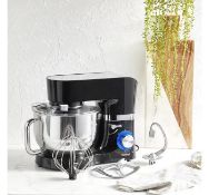(AP2) Black Stand Mixer Choose from speed settings to best suit your recipe Includes a stain...