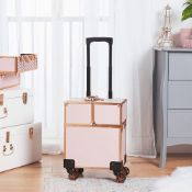 (AP159) Beauty Trolley Extending suitcase-style handle for comfortable, easy transportation (8...