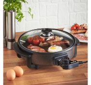 (AP43) 30cm Round Multi Cooker Convenient and easy to use cooker that frys, Sautés, Braises, ...