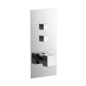 (GC1001) Square Two Way Push Button Valve Manufactured with high quality brass coated in polis...