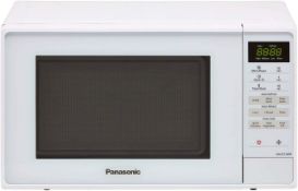 (T184) 1 x GRADE B - Panasonic Nn-E27JWMBPQ 20L 800W Touch Control Microwave - White. 20 Litre ...