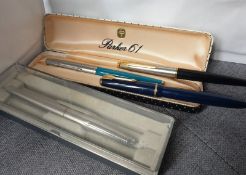 Set Of Parker Pens In Boxes