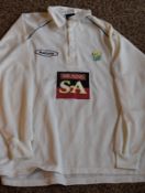 Cricketer Robert Croft Signed Shirt