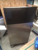 St/st food production reject cabinet