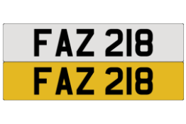 FAZ 218 DVLA retention, ready to transfer