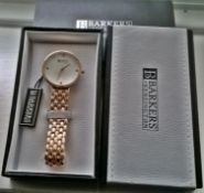 NO VAT Brand New Barkers of Kensington Ladies Regatta Diamond Set Watch RRP £315