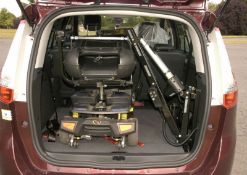 Brig-Ayd Controls 80kg Car Electric Hoist for wheelchairs and mobility scooters