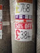 Seattle 1813 Beige 100% Polypropylene Carpet 19'6X13 (6X4M)