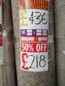Freeland Berber 100% Polypropylene Carpet 13'9X13 (4.2X4M)