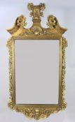 Antique Georgian Style Gilt Wall Mirror c.1900