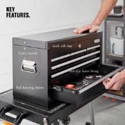 (LT6) Topchest Tool Box All-metal topchest offers a secure solution to your workshop tool and ...