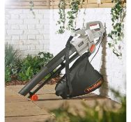 (LT34) 3000W Leaf Blower Powerful 3000W motor blows, vacuums and mulches leaves Automatic mul...