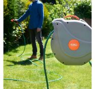 (LT19) 30m Garden Hose Reel Extra-long 30m hose stretches to suit small and large gardens. Smo...