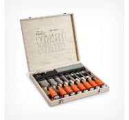 (ZF111) 10pc Wood Chisel Set Just the job for cutting and shaping wood, Features a comprehens...