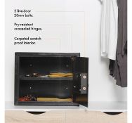 (LT69) Household Safe 42.5L Ultra-durable, rust proof and pry resistant steel construction El...