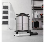 (LT2) 20L Ash Vacuum Quickly clean up ash dust and debris from fireplaces, grills, BBQs, fire ...