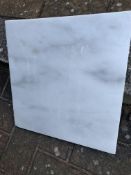 Blanco Crystal Marble Tiles - 305 x 305mm