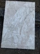 Diana Royal Tumbled Marble Tiles - 610 x 915mm