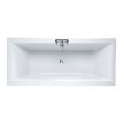(WS45) Twyford INDULGENCE 1800x800mm Rectangular Bath. White. RRP £938.99.Comes complete wit...