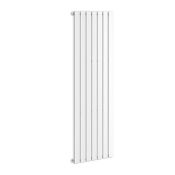 (RK147) 1600x532mm White Panel Vertical Radiator.RRP £299.00.Made from low carbon steel with a...