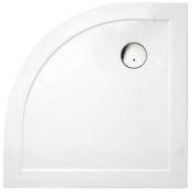 (WS56) 900x900mm Lagan Quadrant Shower tray.It’s made from sturdy acrylic & ABS which is slip...