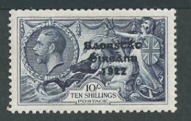 G.B. - Ireland 1935 King George V re-engraved 10/-, very fine mint. (S.G. 101).