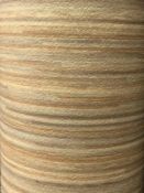 2.5x2 Pale Brown Vertical Stripe Ref - 6