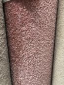 Hessian Back. 4x4M Dynasty Pink 100% PolyRef - 506