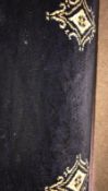 3.7x4M Navy Diamond WiltonRef - 78