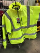 10 X Hi Vis By Vizwear. Retail £14.99 Each. Size Xl YellowRef - 30