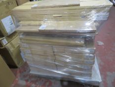 (WG29) Pallet To Contain 42 Items Of New Kitchen Stock. To Include: 14 X STONE GREY 450MM WALL...