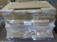(WG19) Pallet To Contain 45 Items Of New Kitchen Stock. To Include: IVORY GLOSS FACIAS/DOORS E...