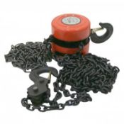 (SK146) 2 Ton Chain Block 2T The high quality heavy duty 2 ton chain block is ideal for...