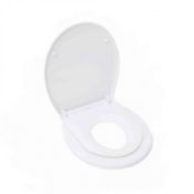 (SK211) Soft Close Family Child Potty Training Toilet Seat with Fixings The family toilet se...