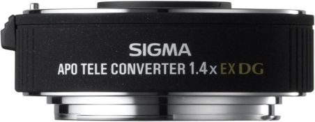 (M41) Sigma 1.4x EX DG APO Tele Converter - Nikon The focal length is 1.4x that of a master len...